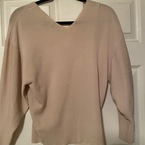 Express V-neck sweater